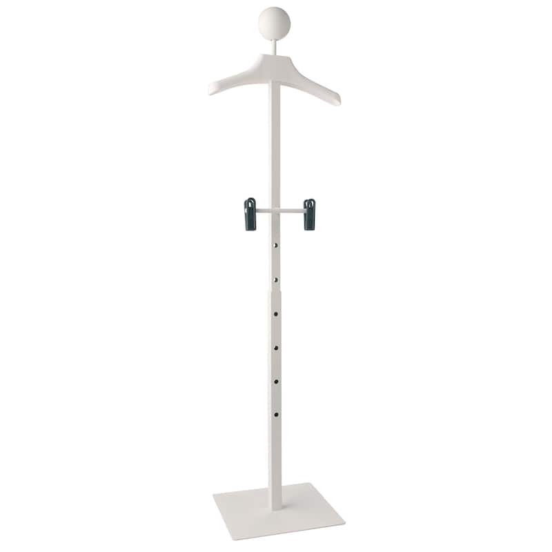 Econoco - MACD7/MTW - Matte White Children's Floor Standing Costumer with Display Hanger Sold Individually