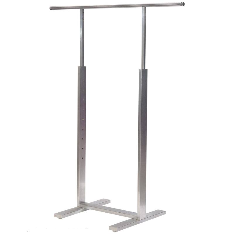 Econoco Bauhaus Series - Durable Adjustable Single Bar Merchandiser