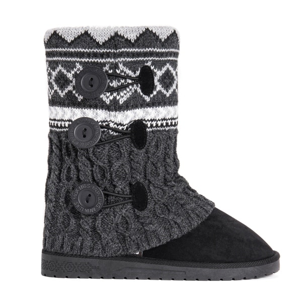 muk luks cheryl cuff boots