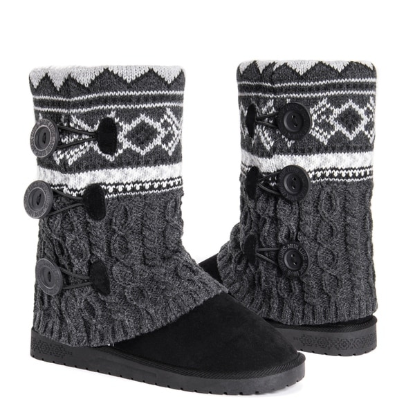 muk luks cheryl cuff boots