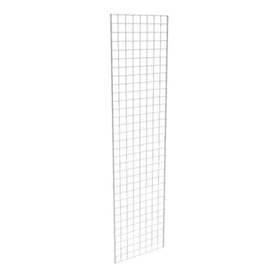 Econoco Commercial Grid Panel, 2' x 8', White (Pack of 3)