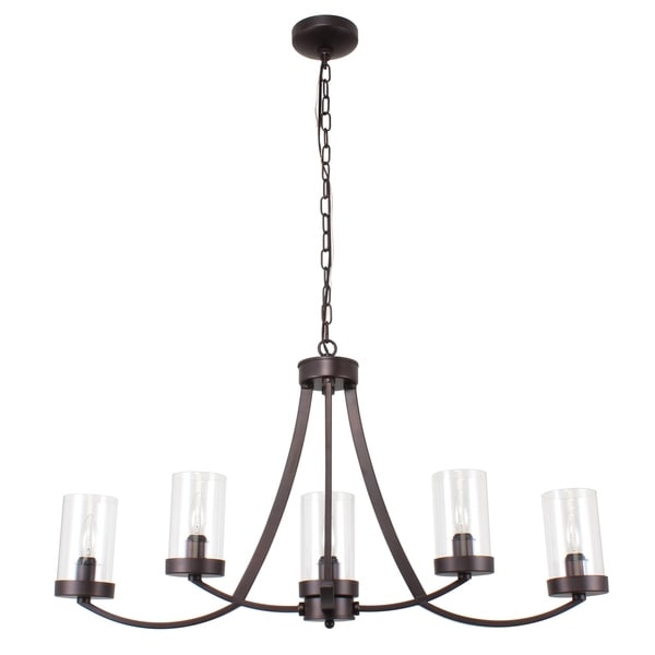 oil rubbed bronze chandelier with shades