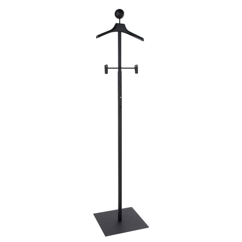 Econoco - MAPF4/MAB - Matte Black Women's Floor Standing Costumer with Display Hanger Sold Individually