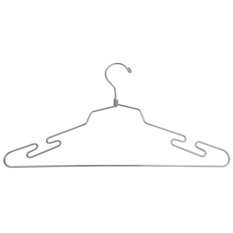 Econoco - LIN/16 - 16" Chrome Lingerie Hanger Sold in Pack of 100