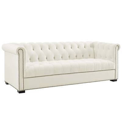 Buy Off White Velvet Sofas Couches Online At Overstock Our