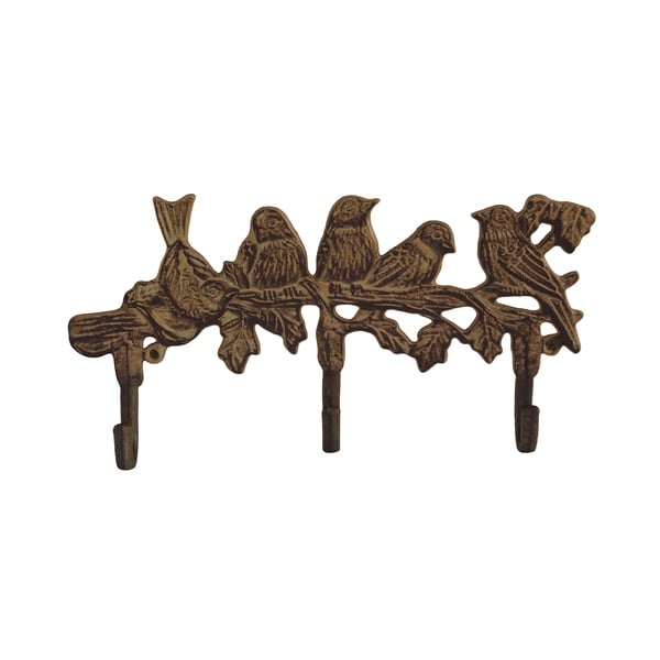 Wall Hooks Bird Decor Hook Hanger Metal Home Decorative Birds Coat Towel Hooks 