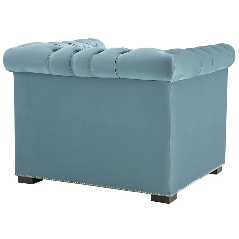 Performance Velvet Armchair