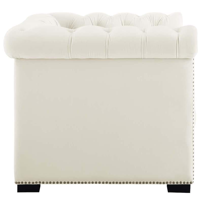 Performance Velvet Armchair
