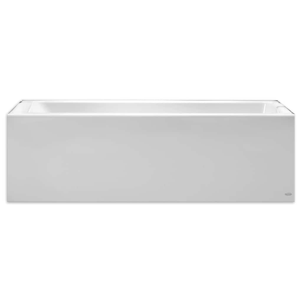 American Standard Studio 60 Inch by 32 Inch Bathtub with Apron - Left Drain 2946.202.011 Arctic