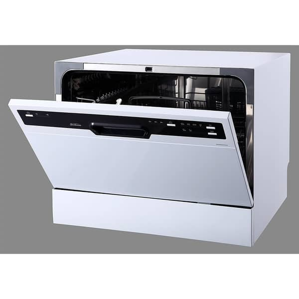 Shop Sunbeam Dwsb3607bb T3 Platform Countertop Dishwasher Black