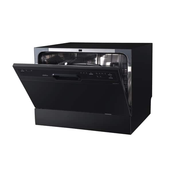 Shop Sunbeam Dwsb3607bb T3 Platform Countertop Dishwasher Black