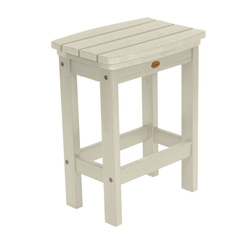 Lehigh Eco-friendly Outdoor Stool - Counter-height - Whitewash