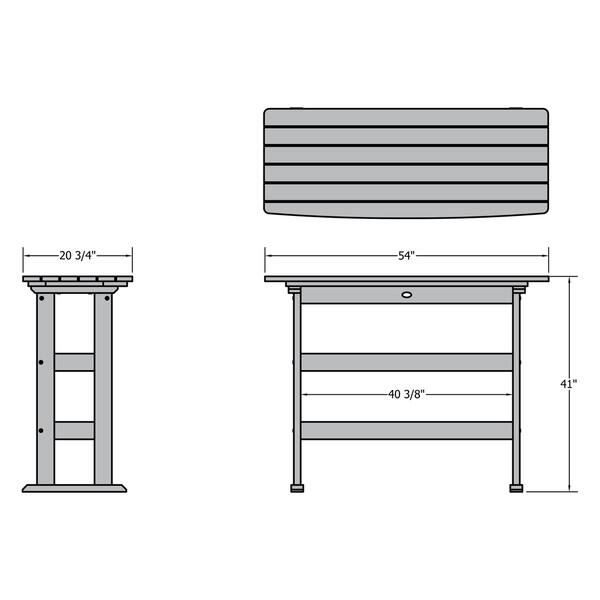 Barheight Balcony Table Bed Bath & Beyond 22898121
