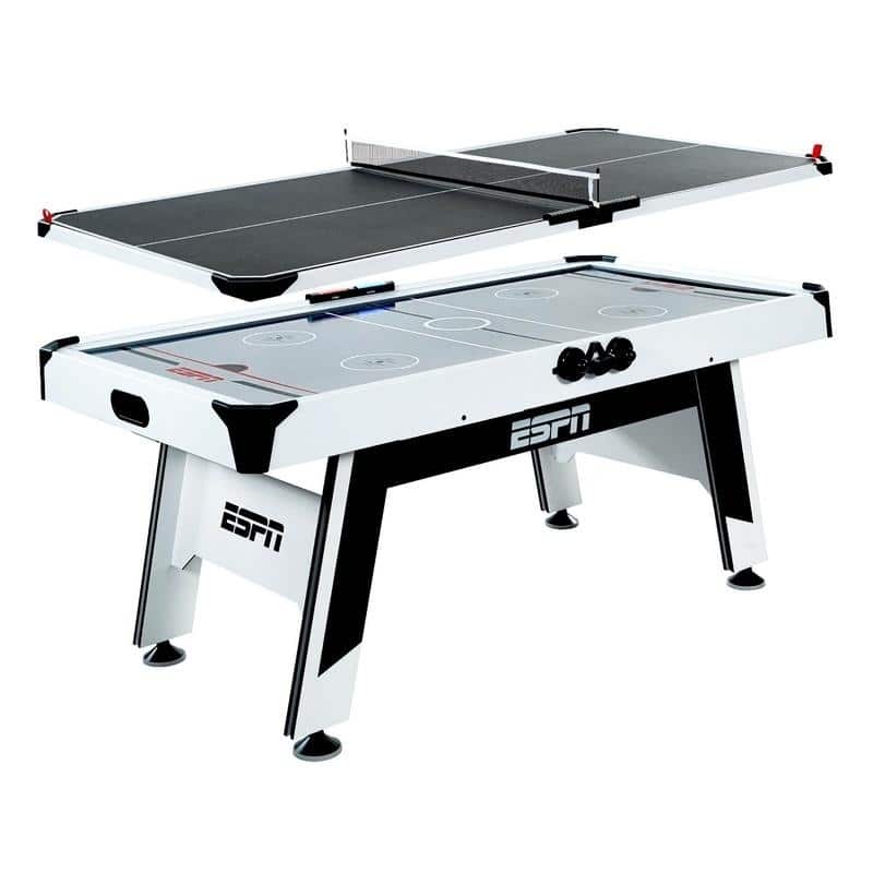 ESPN 72 Inch Air Hockey and Table Tennis Table