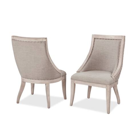 Graphite Upholstered Side Chairs by Panama Jack (Set of 2)