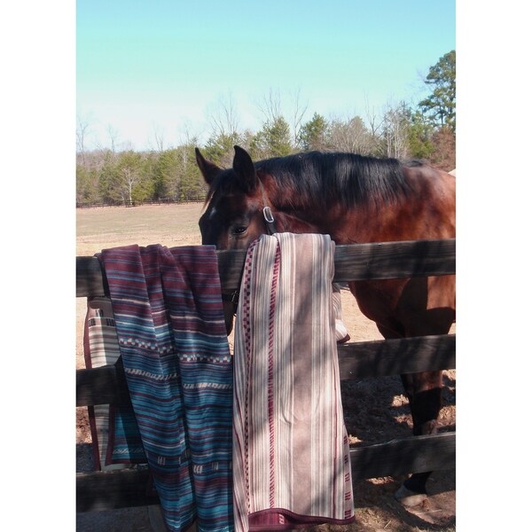 IBENA Throw Saddle Blanket Style Overstock 22898785