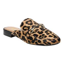 franco sarto leopard mules