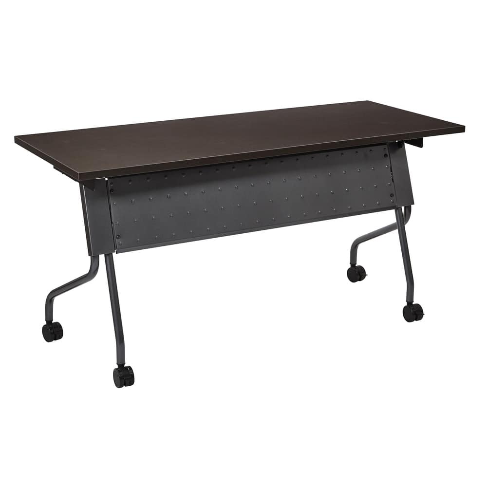 Flip-Top Training Table 60 x 24 with Titanium Frame