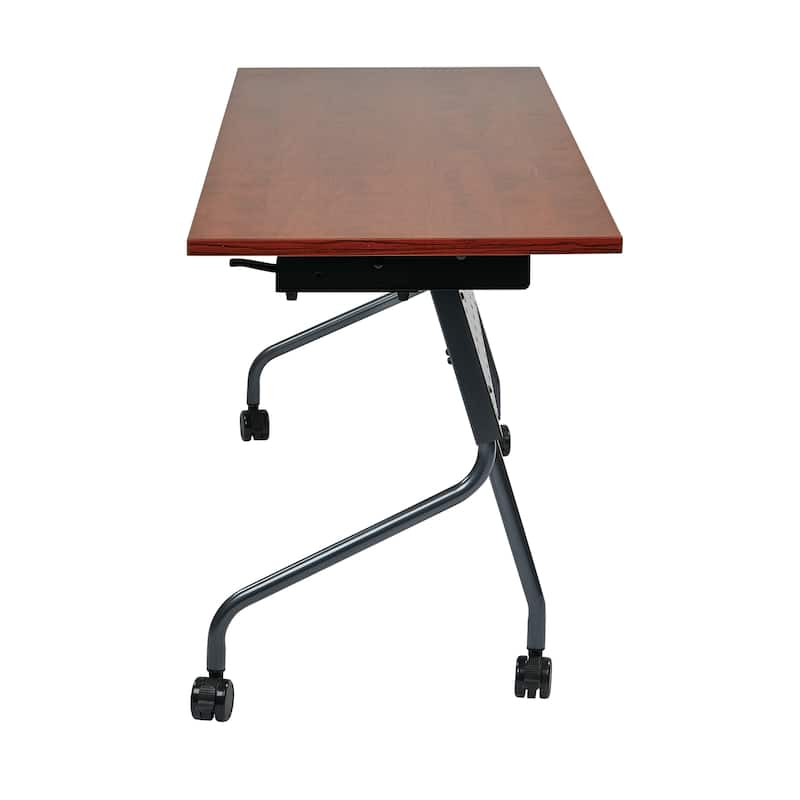 Flip-Top Training Table 60 x 24 with Titanium Frame
