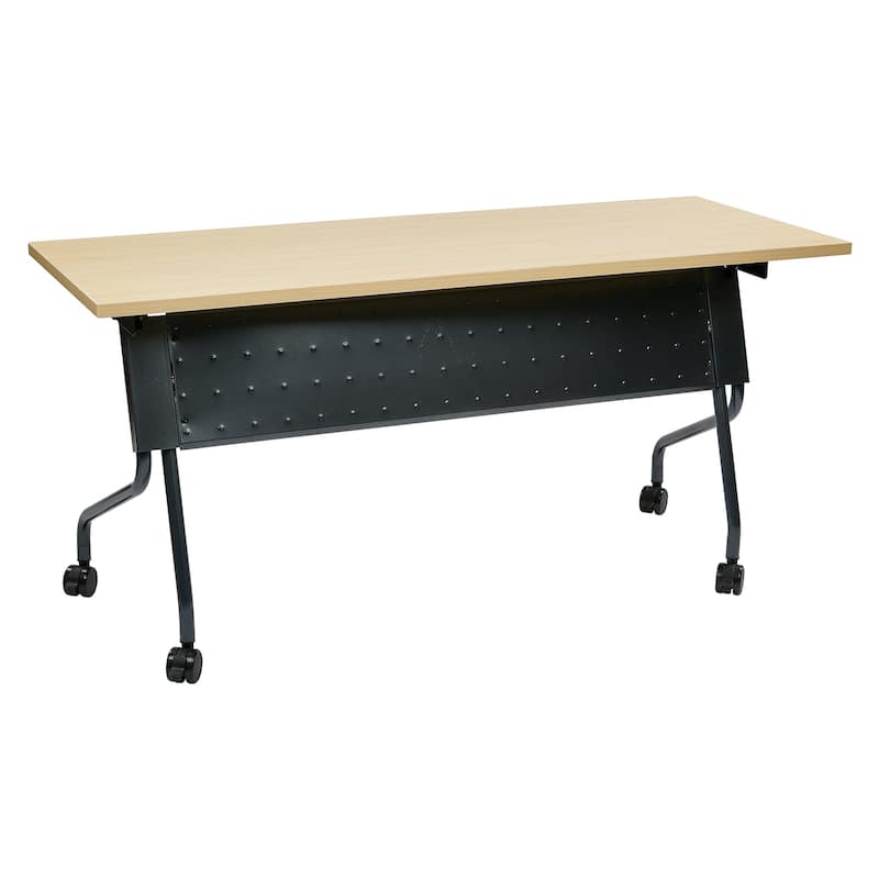 Flip-Top Training Table 60 x 24 with Titanium Frame