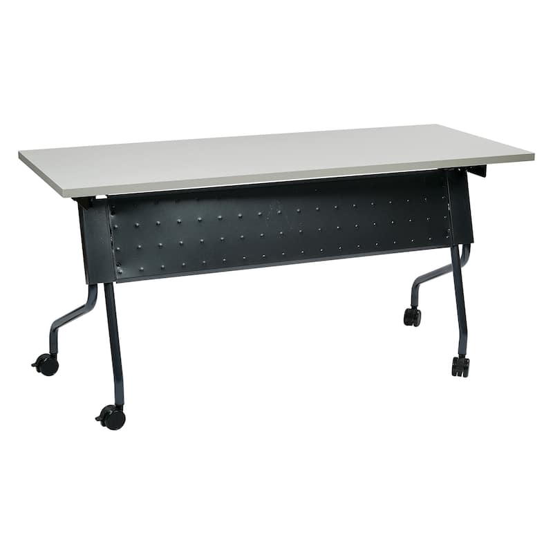 Flip-Top Training Table 60 x 24 with Titanium Frame