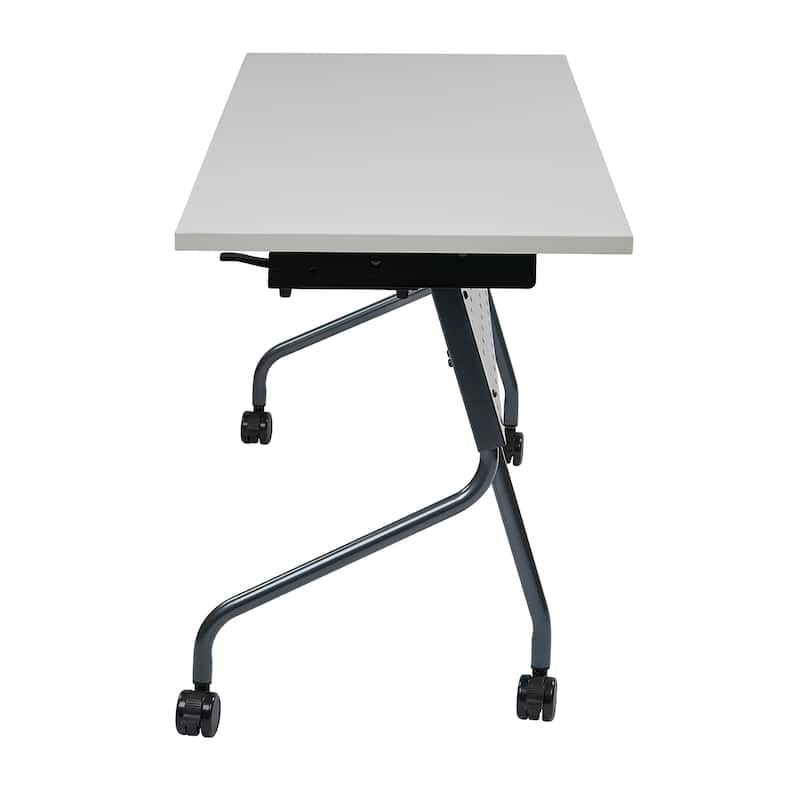 Flip-Top Training Table 60 x 24 with Titanium Frame