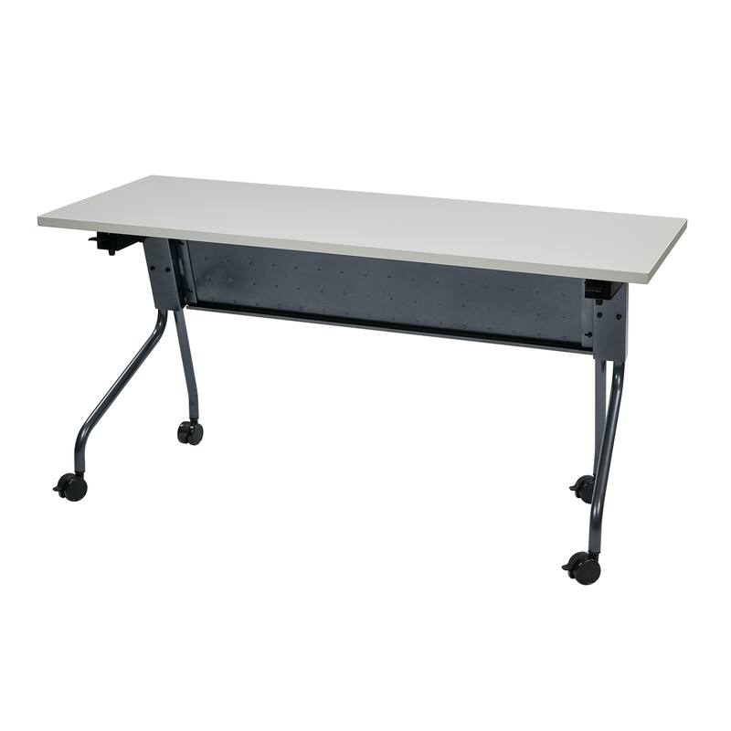 Flip-Top Training Table 60 x 24 with Titanium Frame