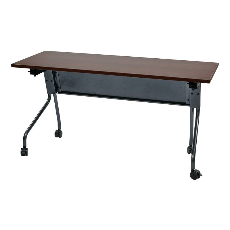 Flip-Top Training Table 60 x 24 with Titanium Frame