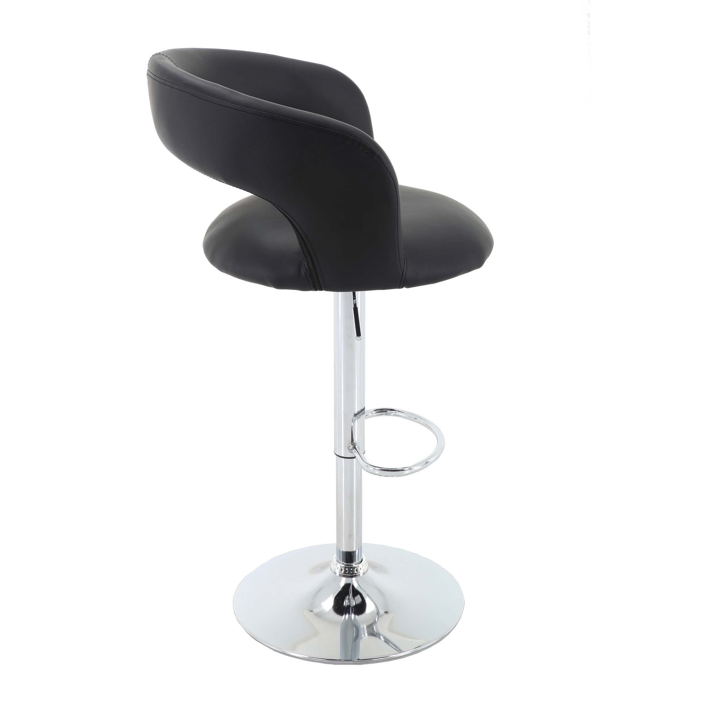 Leather bucket bar discount stools