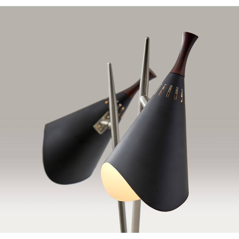 Adesso Draper Black Desk Lamp
