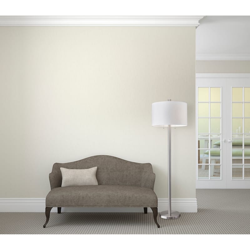 Adesso Boulevard Satin Steel Table Lamp