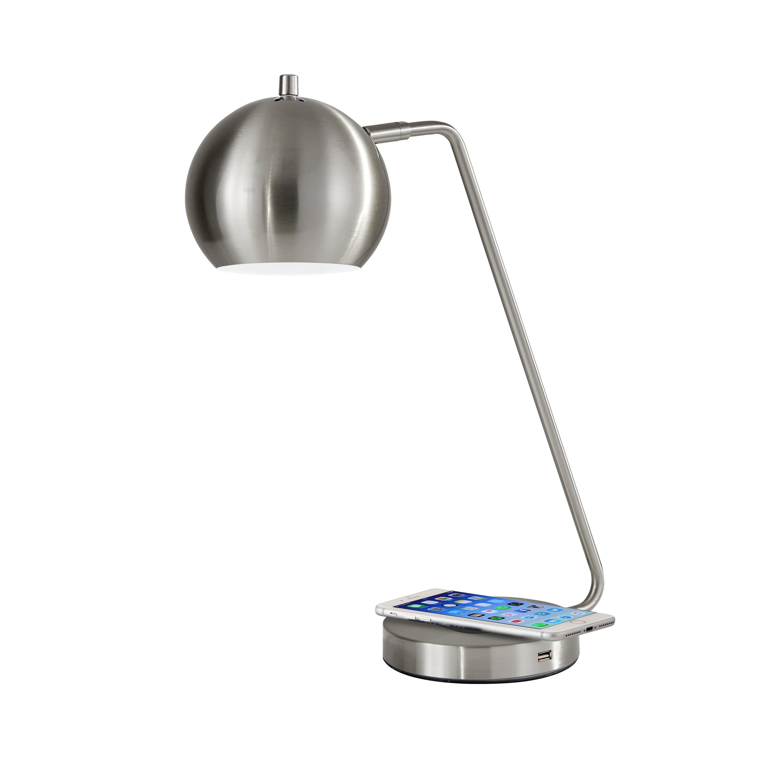 task lamp with usb port