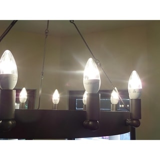 AA Decor 12 Light Chandelier in Raw Iron Grey - Chandeliers For Bedrooms by Overstock.com