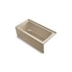 preview thumbnail 3 of 8, Kohler K-1946-La Archer 60" X 30" Alcove Bath With Integral Apron, Integral Flange And Left-Hand Drain