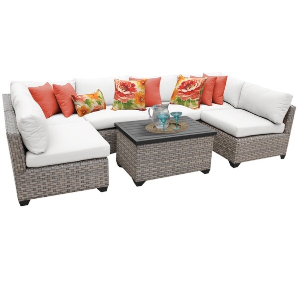 monterey 7 piece outdoor wicker patio furniture set 07a