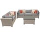 preview thumbnail 17 of 20, Monterey 6 Piece Outdoor Wicker Patio Furniture Set 06c Grey