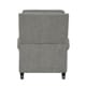 preview thumbnail 7 of 9, ProLounger Grey Chenille Push Back Recliner Chair