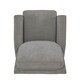 preview thumbnail 9 of 9, ProLounger Grey Chenille Push Back Recliner Chair
