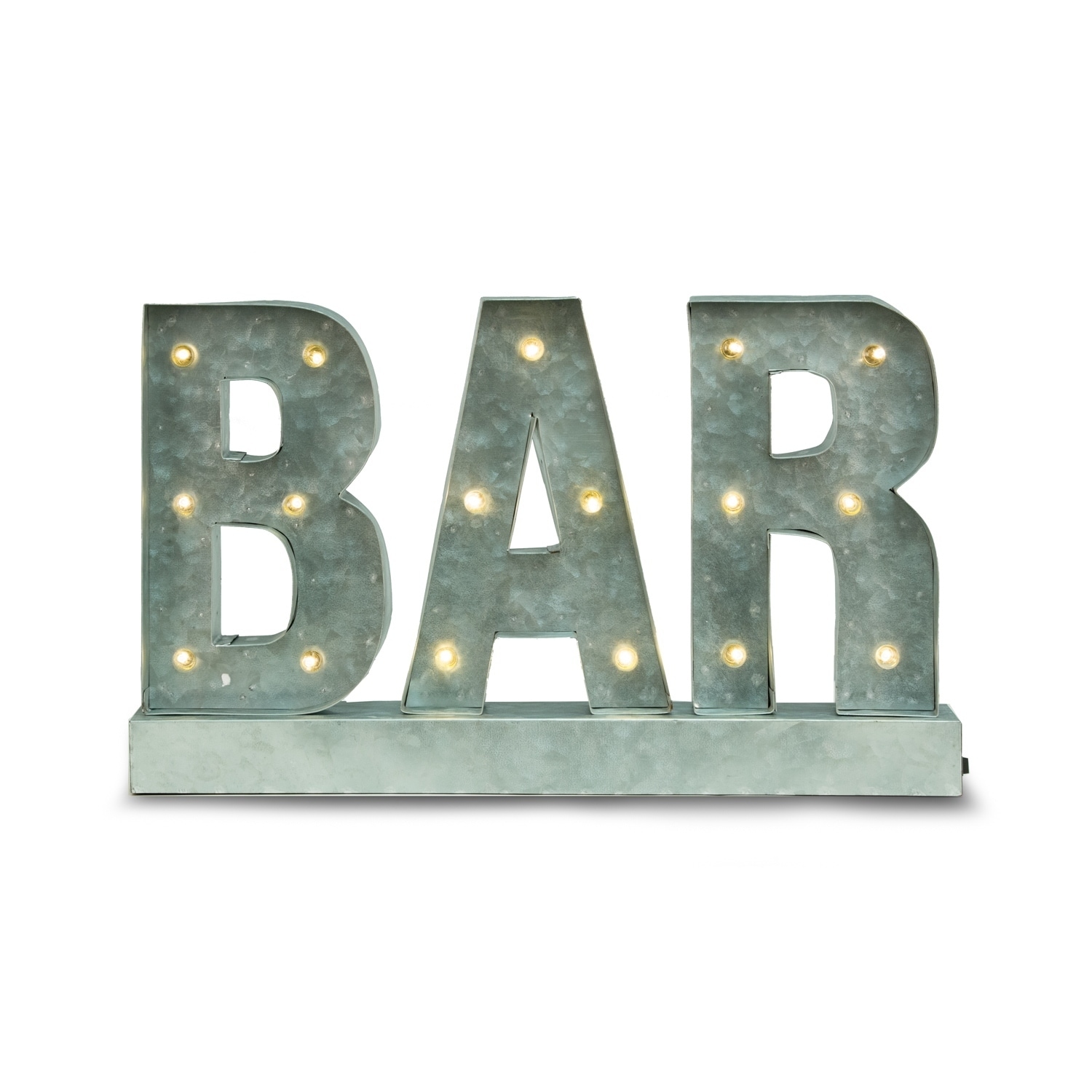 "Bar" Sign, Lighted