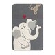 preview thumbnail 2 of 4, IBENA Jacquard Woven Pure Cotton 'Elephant' Baby Blanket