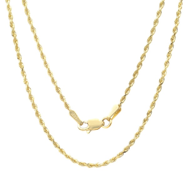 14K Yellow Gold Heart with Cross Pendant on an Adjustable 14K Yellow Gold Chain Necklace