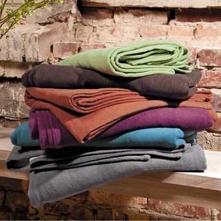 IBENA 100% Organic Cotton Throw Stockholm