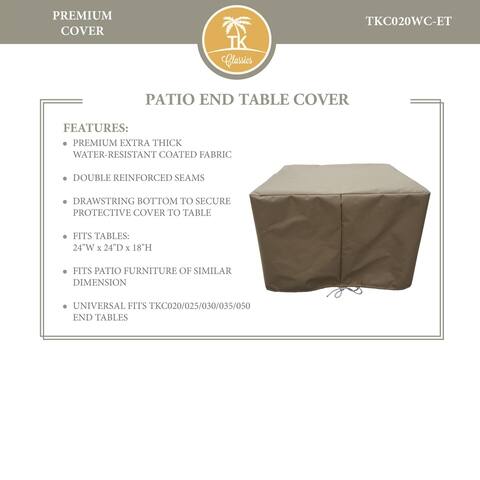 Barbados/Florence/Miami/Fairmont/Cape Cod/Venice/Manhattan/Laguna End Table Protective Cover