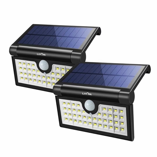 Litom 24 deals led solar lights