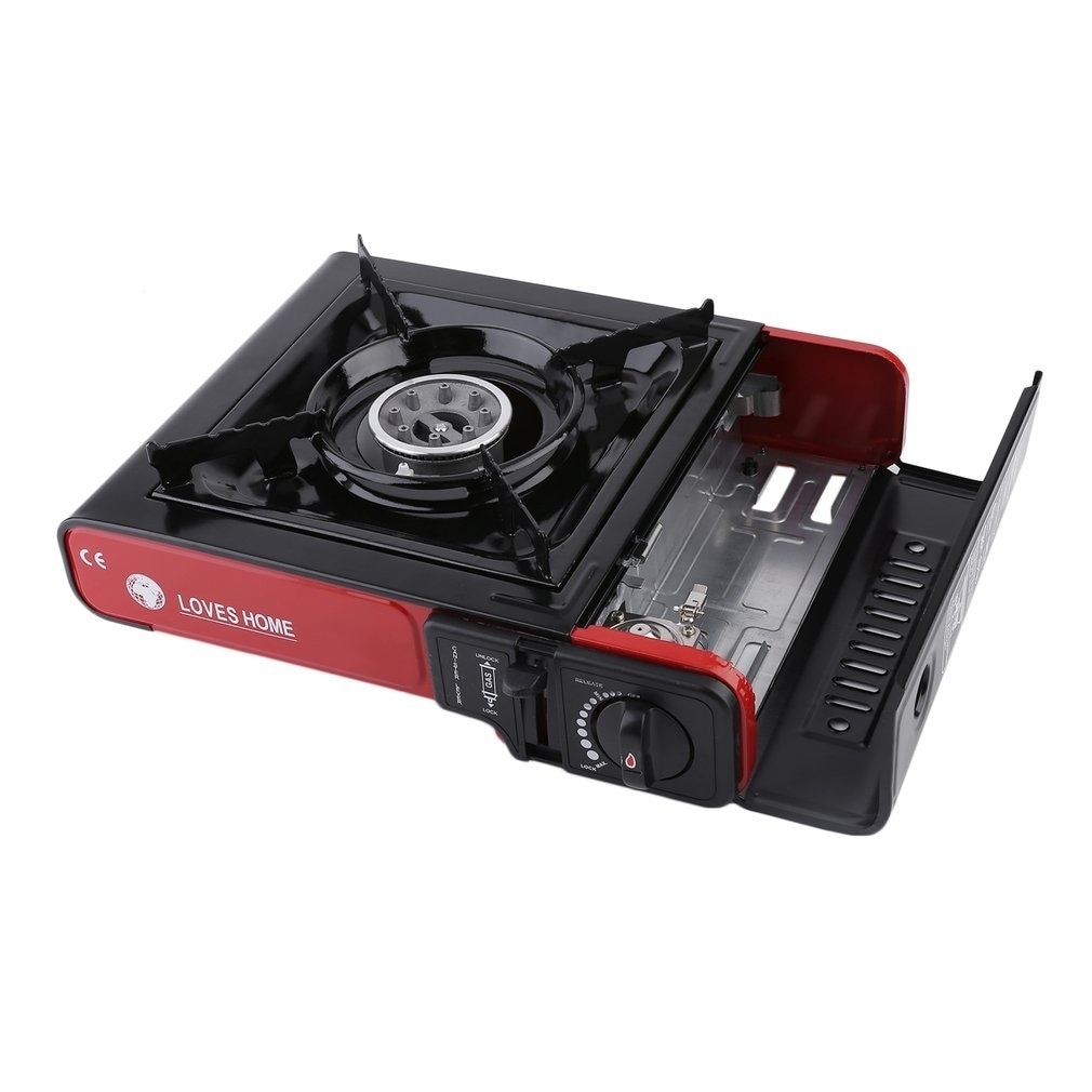 Portable Single Burner Outdoor Butane Gas Camping Stove Tabletop Stove -  Bed Bath & Beyond - 22921317