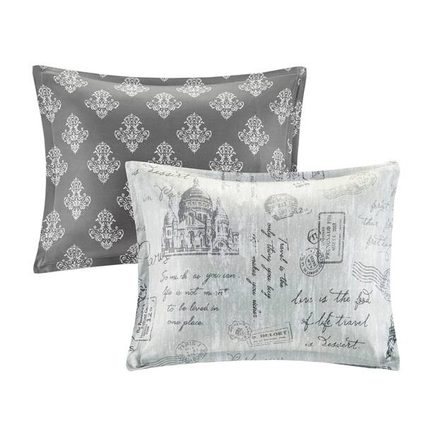 Shop 510 Design Mariam Gray Charcoal 5 Piece Reversibel Paris