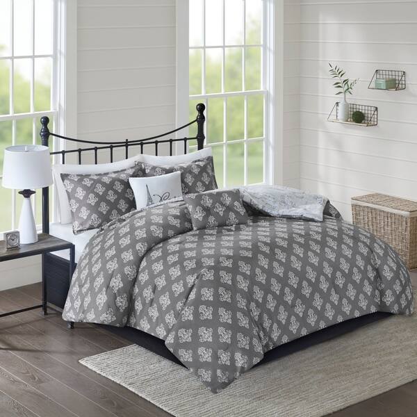 Shop 510 Design Mariam Gray Charcoal 5 Piece Reversibel Paris