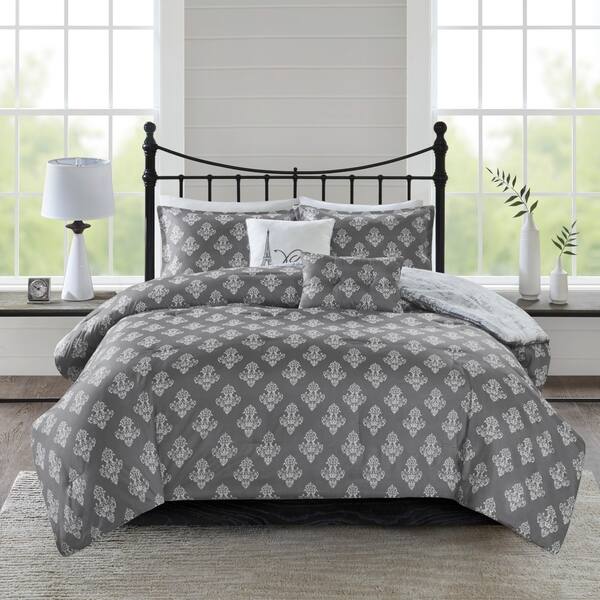 Shop 510 Design Mariam Gray Charcoal 5 Piece Reversibel Paris