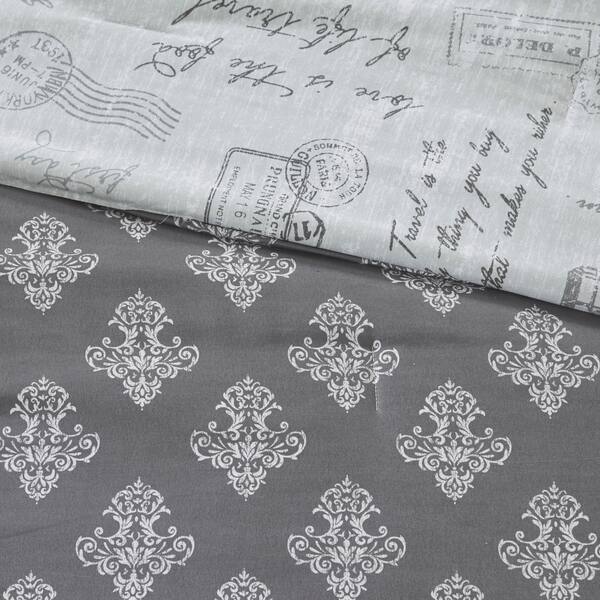 Shop 510 Design Mariam Gray Charcoal 5 Piece Reversibel Paris