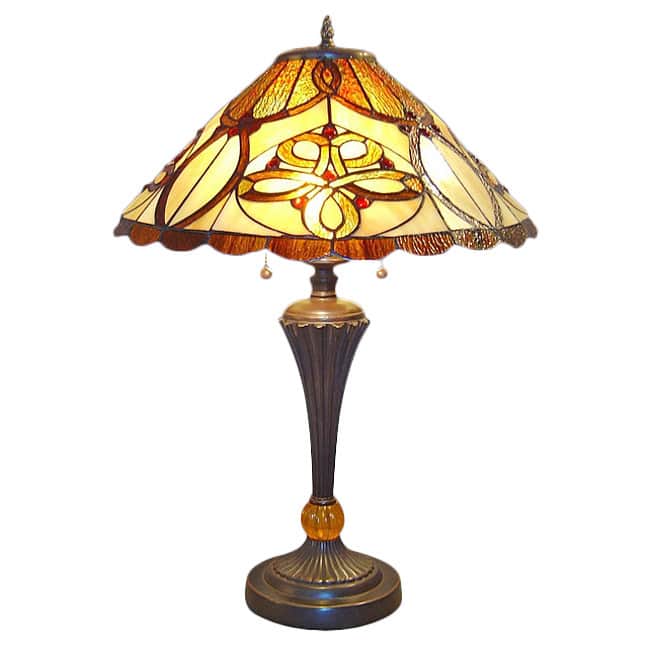 Desert Sun Tiffany-style Table Lamp